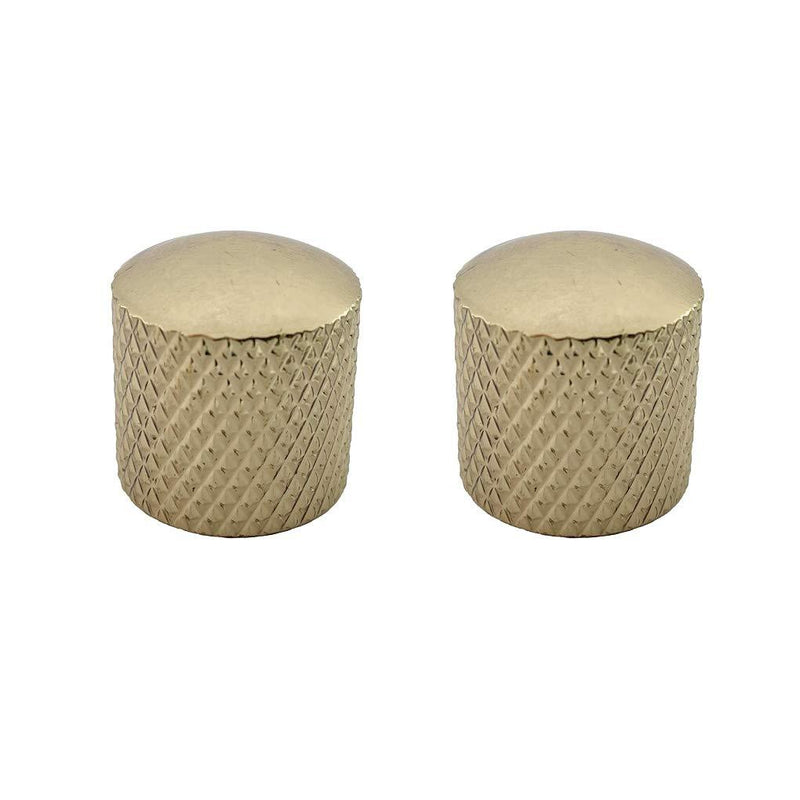 IKN Bass Guitar Knobs Golden Tone Volume Knobs for Electric Guitar Bass, Pack of 2 2 Pieces Gold