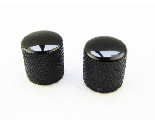 IKN Bass Guitar Knobs Black Tone Volume Knobs for Electric Guitar Bass, Pack of 2 2 Pieces