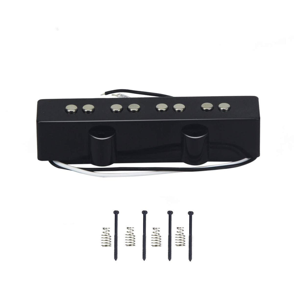 IKN Jazz Bass Pickups Open Style Neck Pickup 92mm for 4 String Jazz Bass Guitar Part