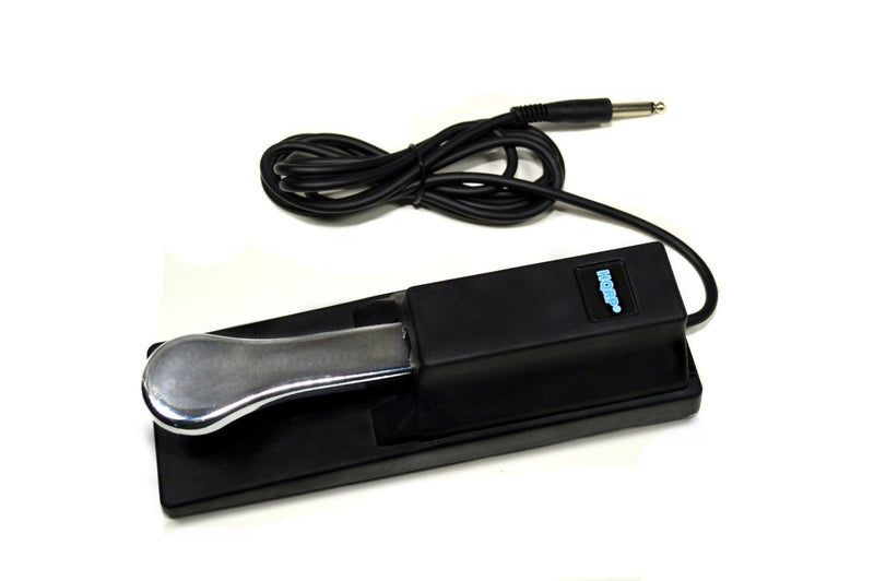 HQRP Sustain Pedal compatible with Yamaha YPG-235 / YPG-535 / YPT-230 / YPT-330 / YPT-240 / PSR-E243 / MM6 / MM8 / MO6 / MO8 / MOX6 / MOX8 / MX49 / MX61 Keyboards Piano Style