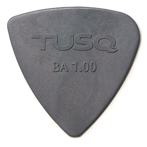 PQP-0401-G4 : TUSQ Deep Toned Bi-Angle Picks 1mm 4 Pack - Grey