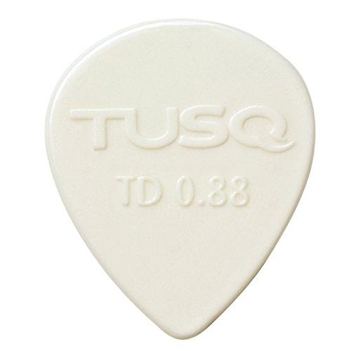 PQP-0588-W6 : TUSQ Tear Drop Picks 0.88mm 6 Pack - Bright Tone