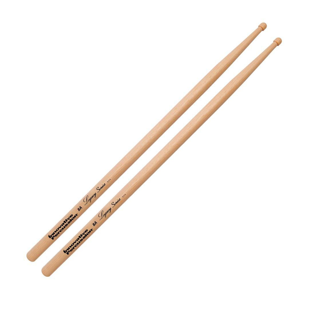 Innovative Percussion Legacy Series 8A, Hickory Drumsticks (IPL8A)