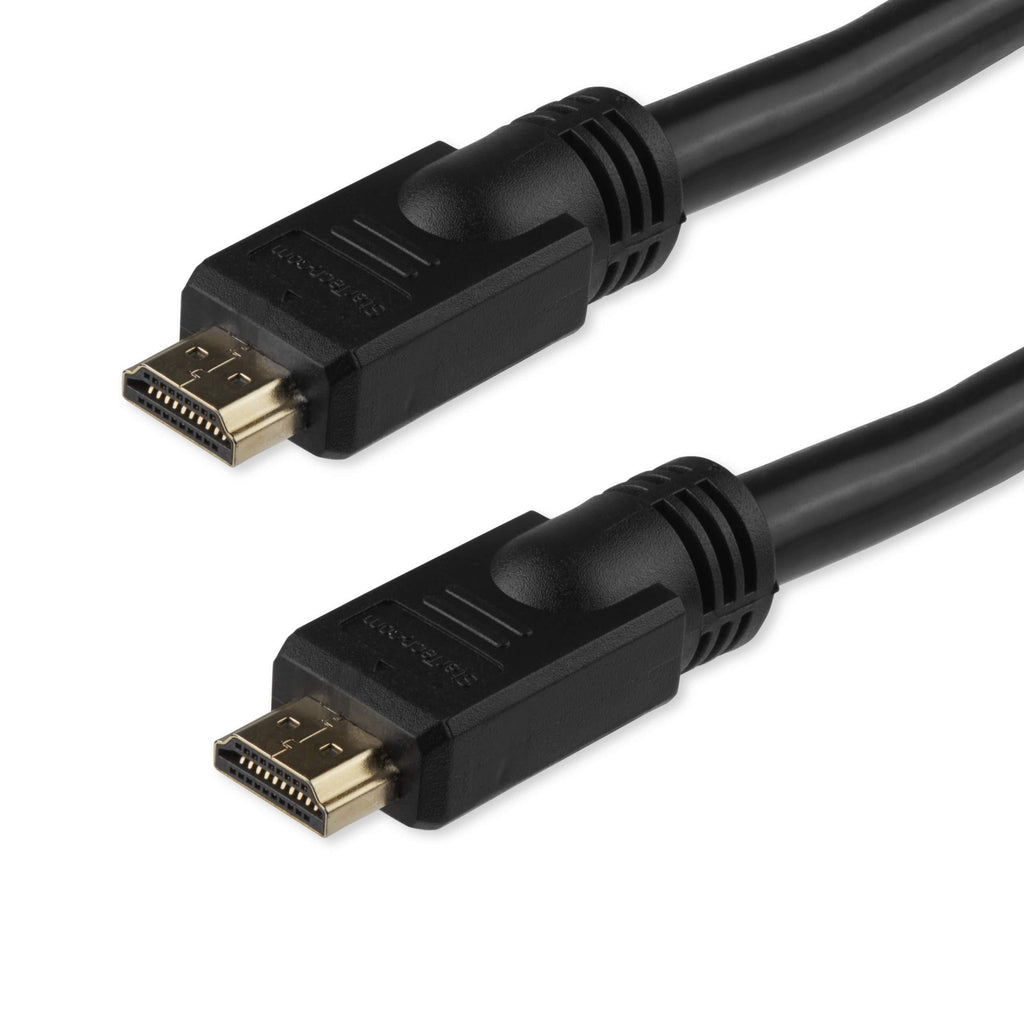 StarTech.com 20 ft HDMI Cable - Ultra HD 4K x 2K HDMI Cord - M / M - High Speed HDMI to HDMI Cable for a Laptop / Computer / TV (HDMM20) , Black 20 ft / 6m