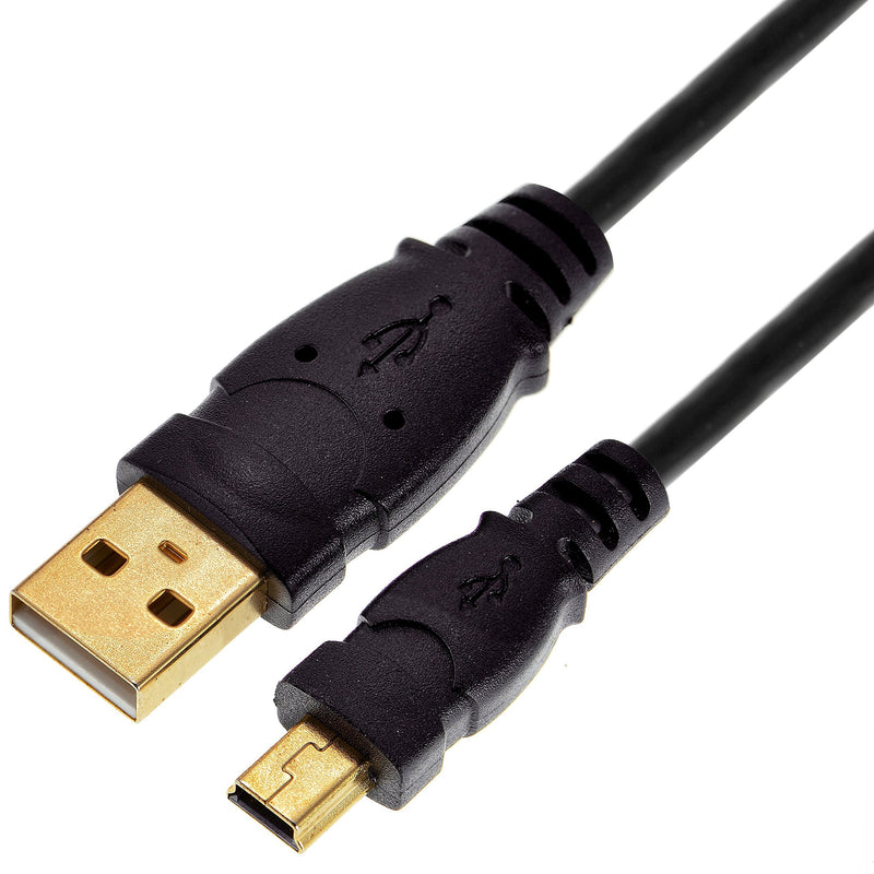 Mediabridge USB 2.0 - Mini-USB to USB Cable (8 Feet) - High-Speed A Male to Mini B with Gold-Plated Connectors 8 Feet