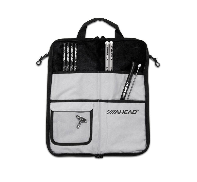 Ahead Deluxe Stick Bag Gray with Black Trim