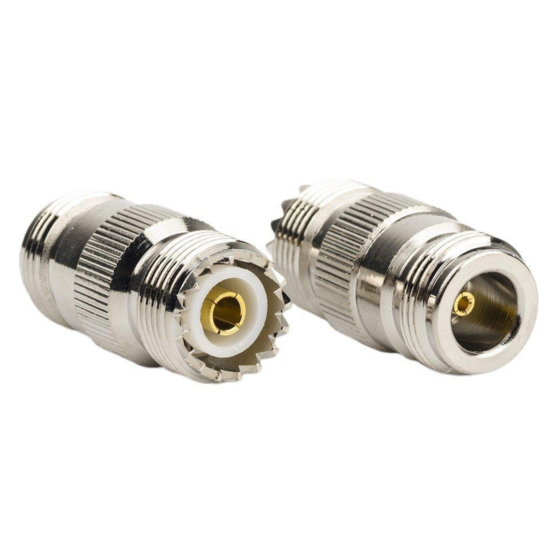 DHT Electronics RF coaxial coax adapter N female to UHF female SO-239 SO239 connector