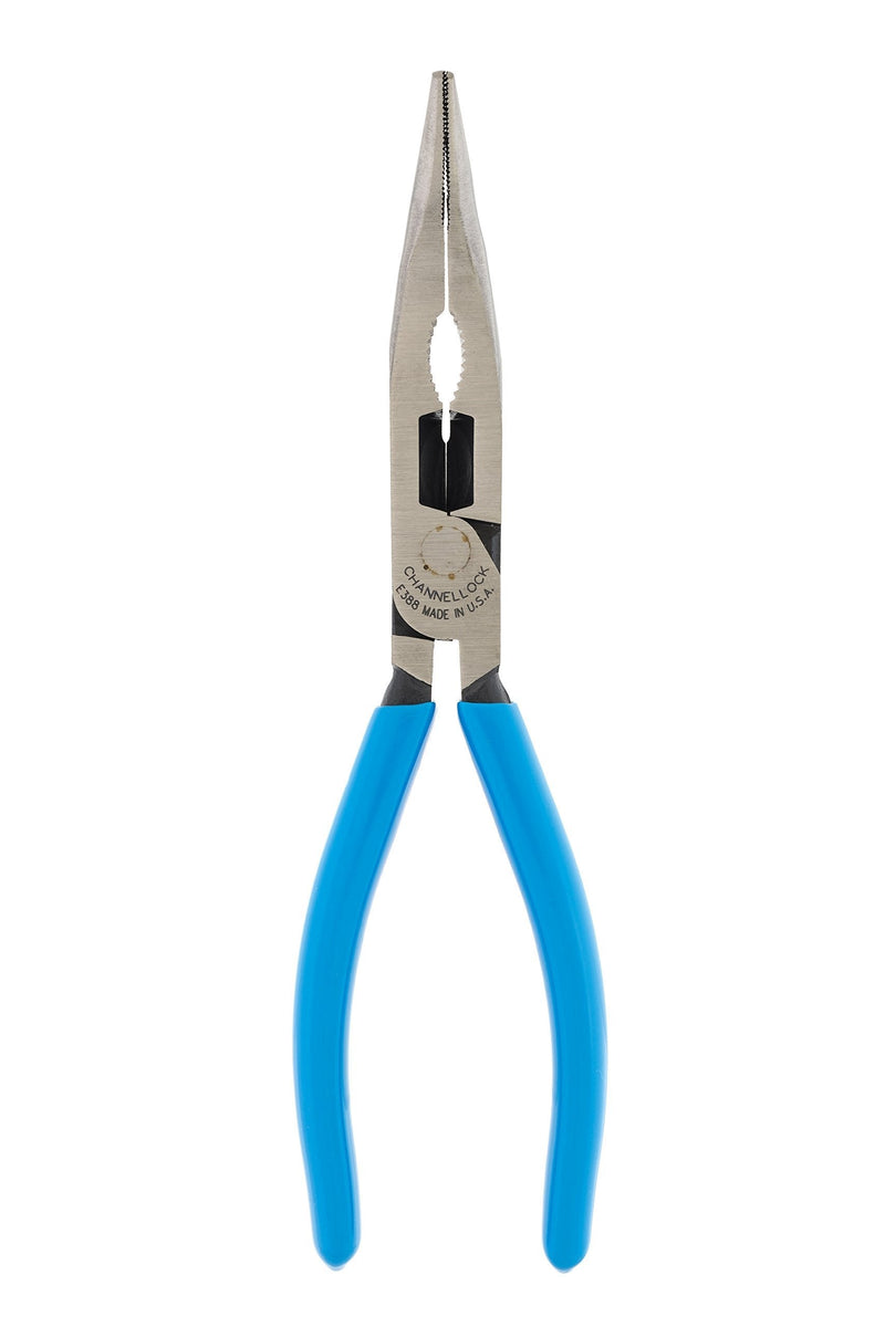 CHANNELLOCK E388 E Series 7.5" Bent Long Nose Plier 7.5-Inch