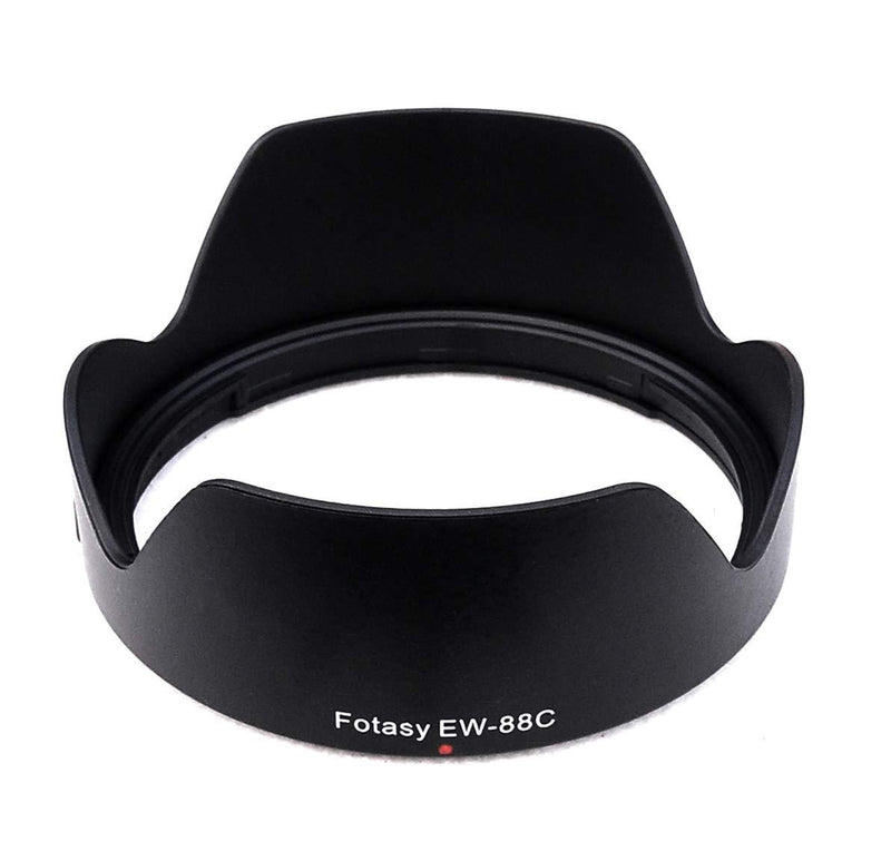 Fotasy Dedicated Tulip Bayonet Lens Hood for Canon EF 24-70mm f/2.8L II USM Lens, Canon 24 70mm 2.8 L II Lens Hood, replacement of Canon EW-88C Hood for EW-88C