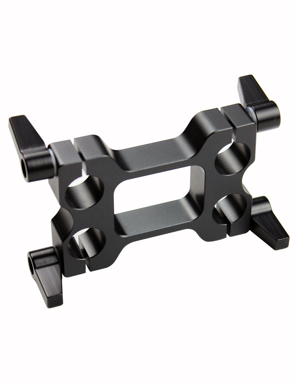 Bandc Pro 4 Holes Rod Offset Raiser Clamp for 15mm Dslr Rig Rail Shoulder Support Pad