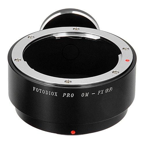 Fotodiox Pro Lens Mount Adapter, Olympus OM Zuiko Lens to Fujifilm X (X-Mount) Camera Body, for Fujifulm X-Pro1, X-E1 Olympus OM 35mm