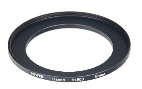 Bower ACSX500 Canon SX500 67 mm Adapter Tube (Black)