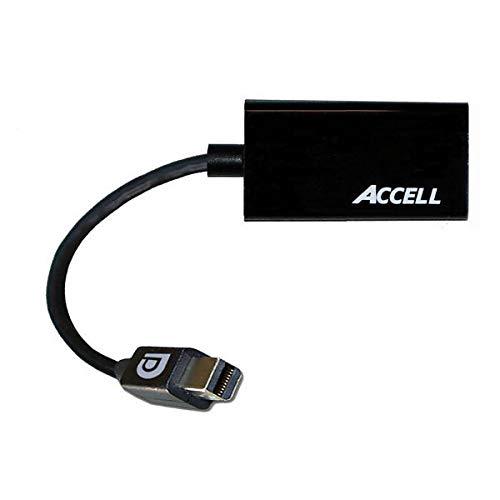 Accell mDP to HDMI Adapter - Mini DisplayPort 1.1 to HDMI 1.4 Passive Adapter - 4K UHD @30Hz, 1920x1440@60Hz Retail Package
