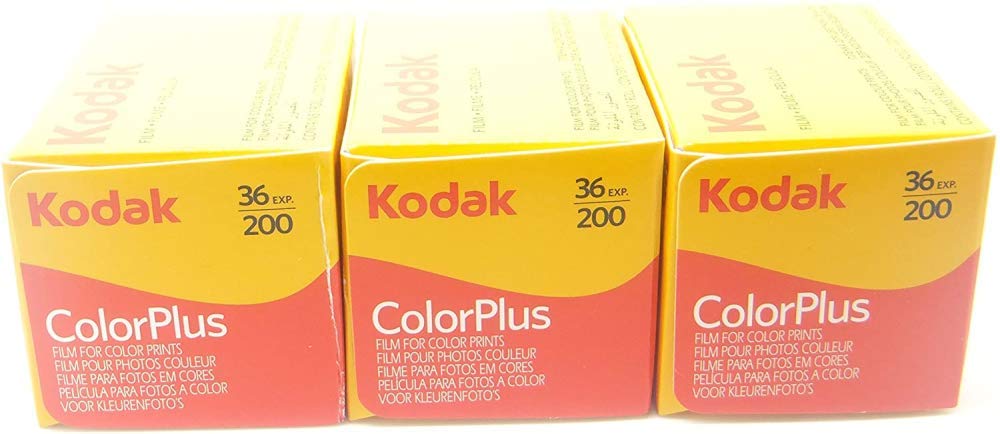 Kodak Colorplus 200asa 36exp 3 Pack