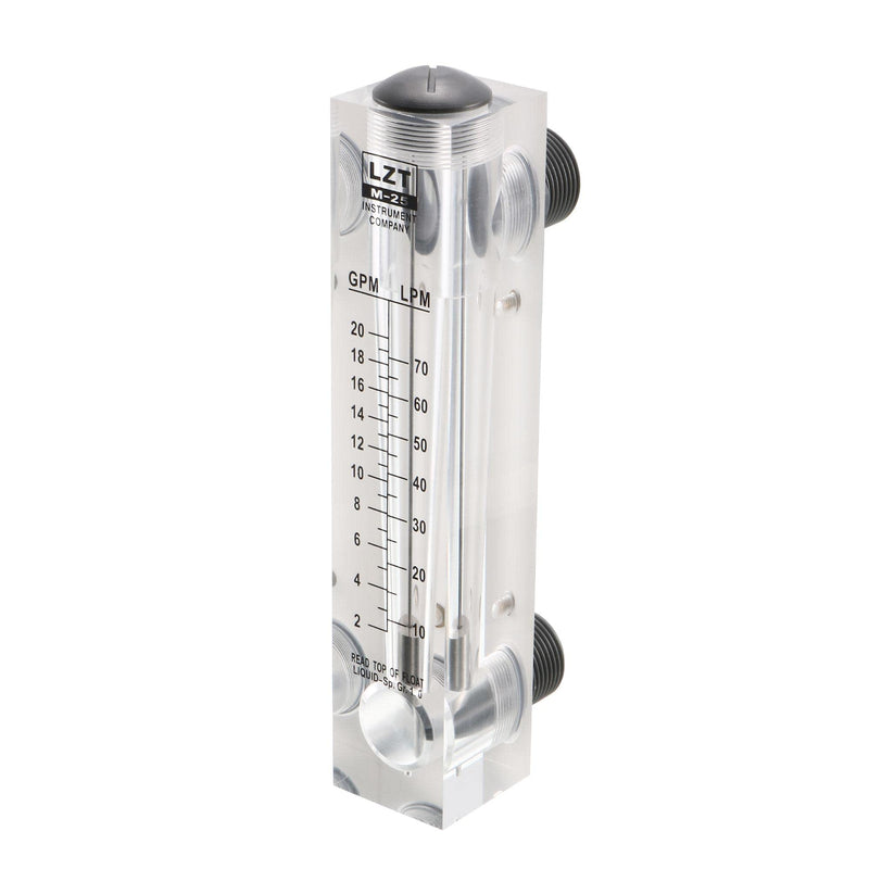 uxcell 1" PT Thread Input 2-20 GPM Water Liquid Flow Measuring Flow-Meter
