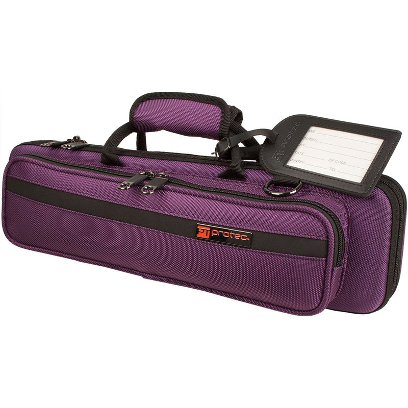 Protec PB308PR Flute Slimline PRO PAC Case, Purple