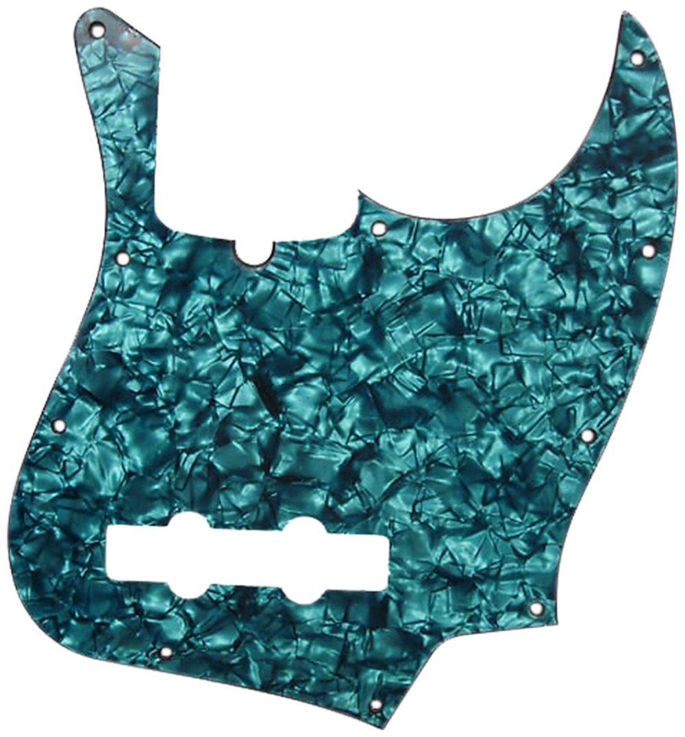 D’Andrea Jazz Bass Pickguards for Electric Guitar, Aqua Pearl