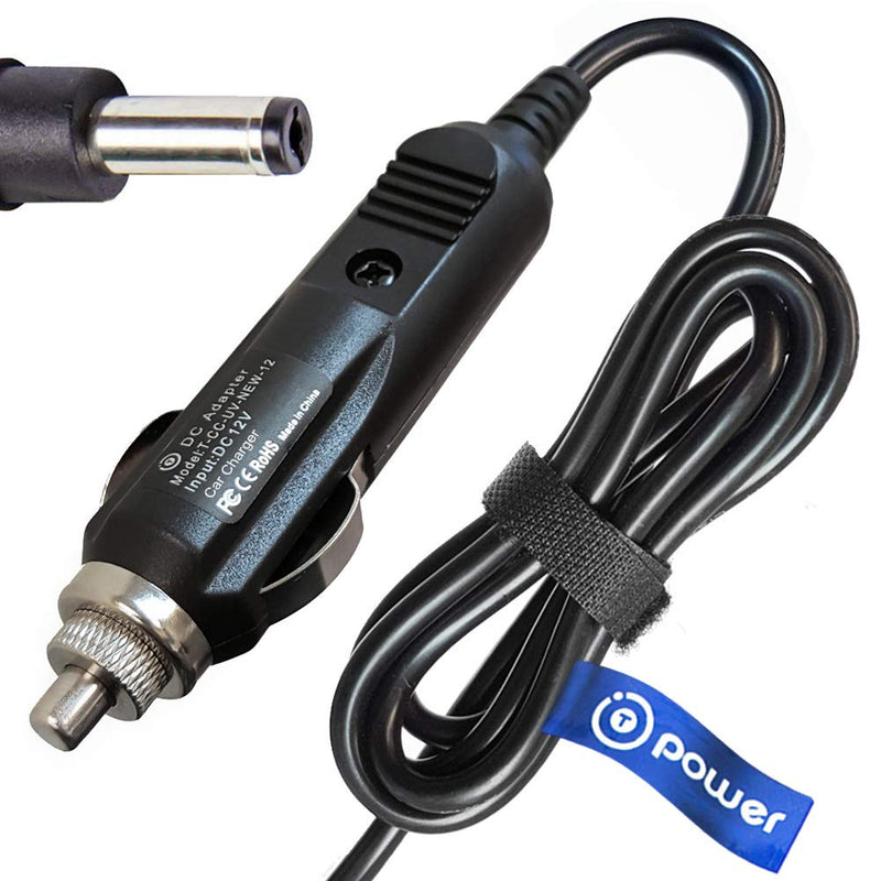 T-Power 12v Car cigarette plug Charger Compatible with RCA , Pyle , DBPOWER , Sylvania, Synagy, Apeman, Craig, COOAU, Dynex, Impecca, Magnavox , UEME Portable Dvd Player Power Supply