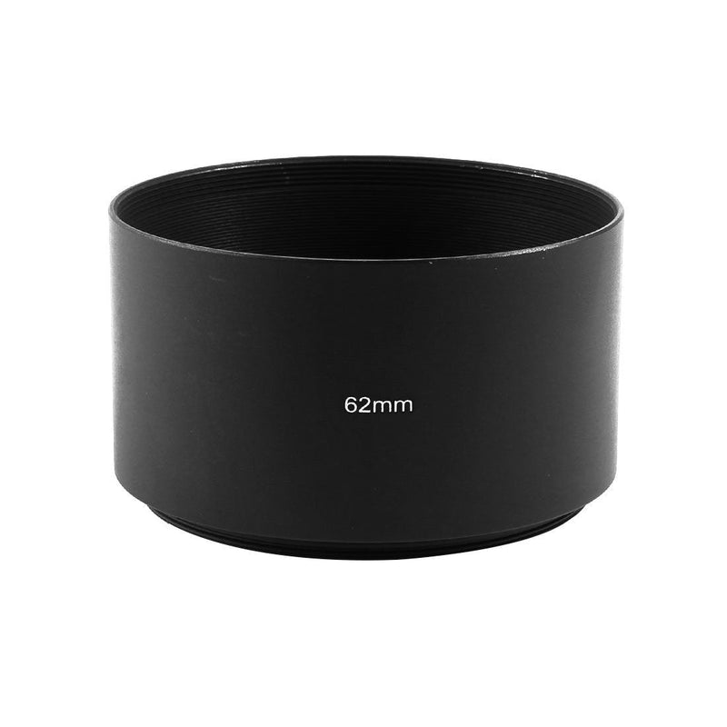 uxcell Universal Camera 62mm Tele Screw in Aluminum Lens Hood