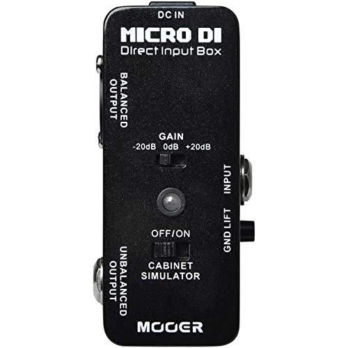 [AUSTRALIA] - Mooer EQ Effects Pedal, 2.25 x 4.25 x 1.75 (Micro DI) 