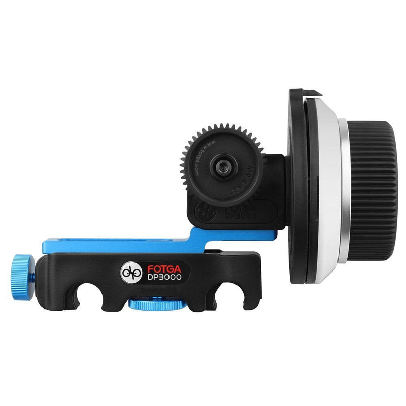 [AUSTRALIA] - Fotga DP3000 M3 Quick Release Follow Focus for 15mm Rod Rig 5D II III A7 A7R A7S A9 II III IV Z6 Z7 II BMPCC 4K 6K GH3 GH4 DSLR 