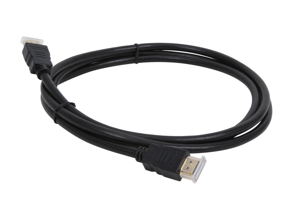 Nippon Labs HDMI-FF-6BK Firsfold 6-Feet High Speed HDMI Cable 28AWG with Ethernet Male/Male Gold Connectors, Black