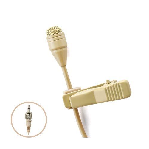 [AUSTRALIA] - Pro Beige Lavalier Lapel Condenser Microphone JK MIC-J 050 Compatible with Sennheiser Wireless Transmitter 