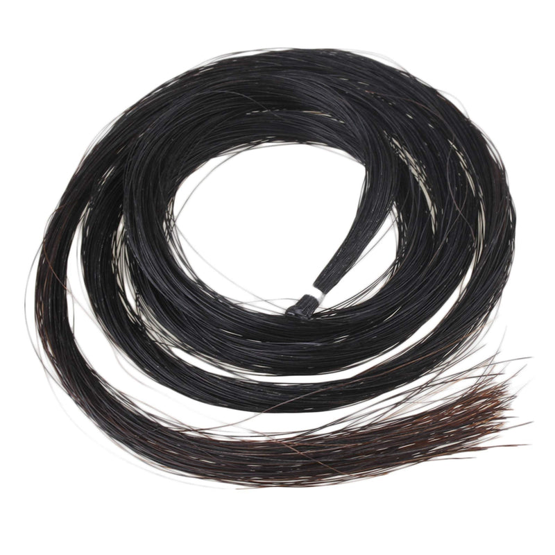 BQLZR Black 32 inch Hank Mongolian Horse Hair Violin Bow Hair Replacement