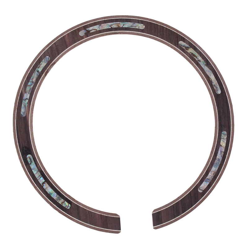BQLZR Rosewood Guitar Rosette Soundhole With Abalone