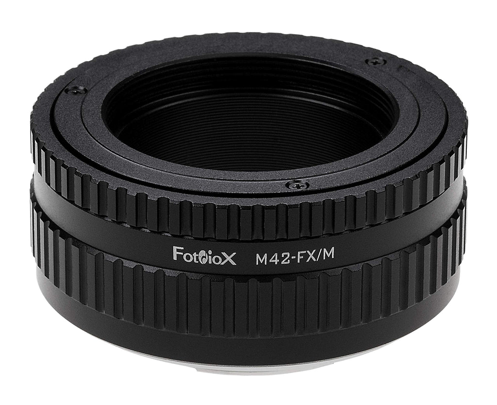 Fotodiox Lens Mount Macro Adapter Compatible with M42 Screw Mount SLR Lens on Fuji X-Mount Cameras M42 V2