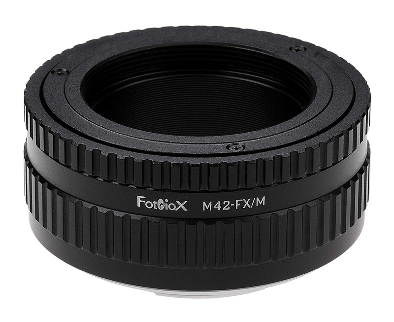 Fotodiox Lens Mount Macro Adapter Compatible with M42 Screw Mount SLR Lens on Fuji X-Mount Cameras M42 V2