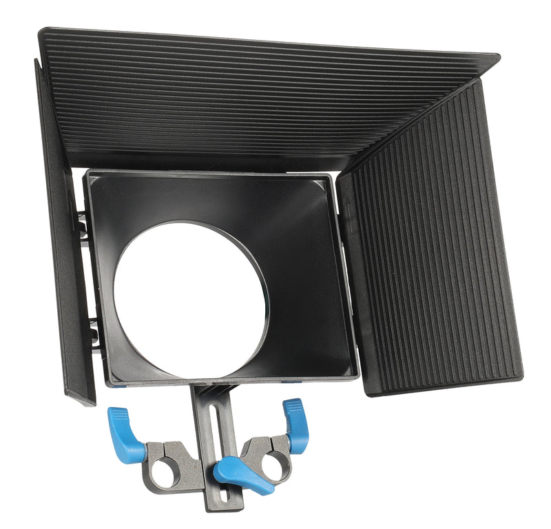 SunSmart 15mm Rod DSLR Support System Matte Box Lens Hood for Video and DSLR Cameras M1