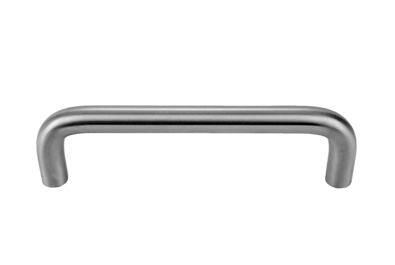 Don-Jo 15 Brass Round Door Pull, Polished Brass Finish, 6" Center-to-Center, 2-1/4" Projection, 1-1/2" Clearance