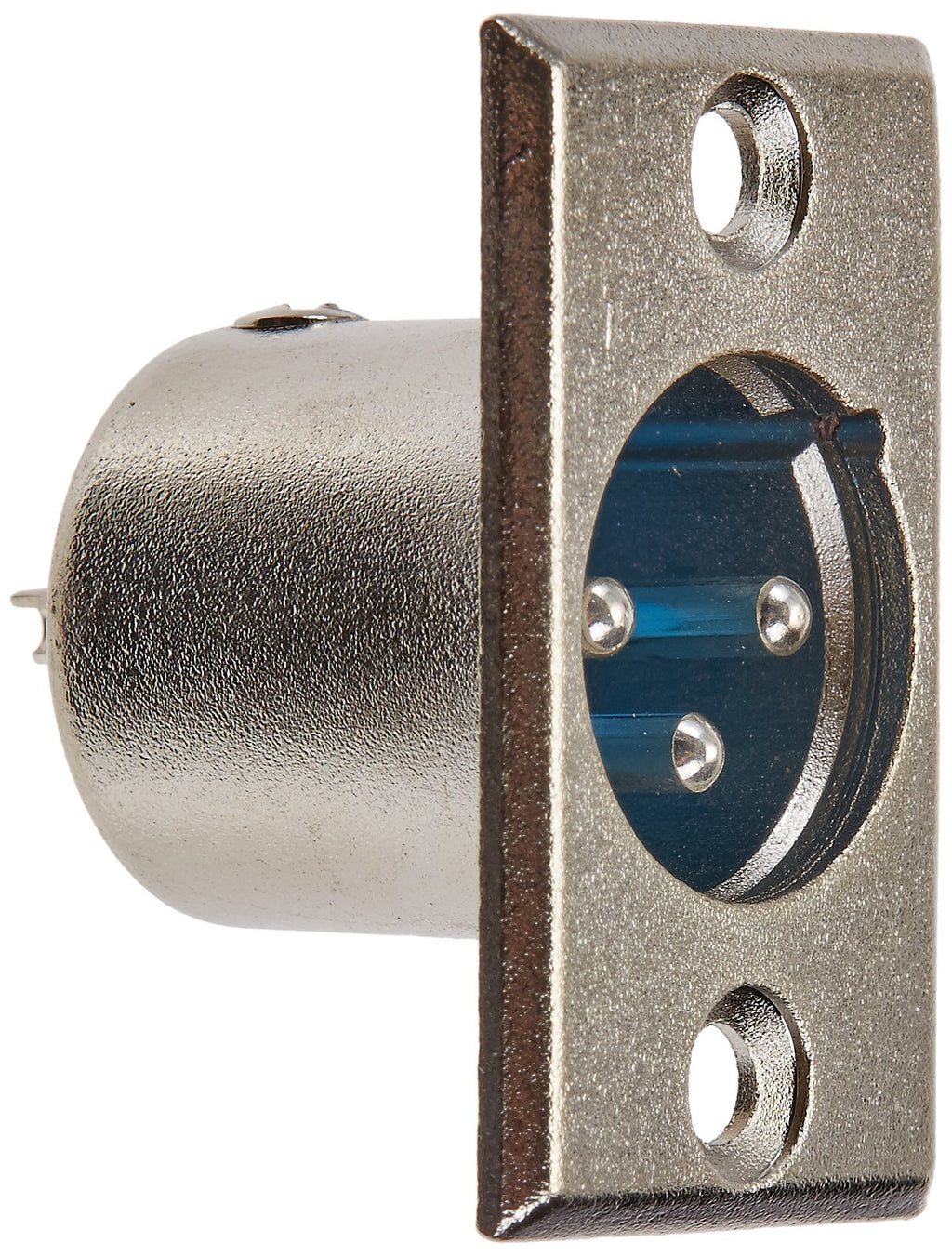 Seismic Audio SAPT258 XLR Male Nickel Plated Panel Mount Connector