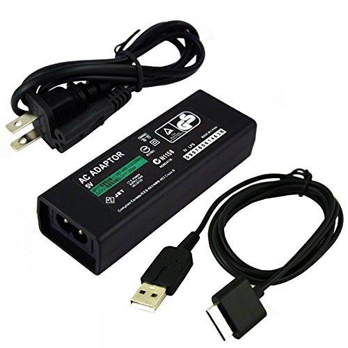 OSTENT US AC Adapter Power Wall Home Charger Cable Compatible for Sony PSP GO Console