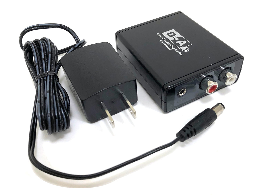 Micro Connectors HMC-3088 Audio Digital to Analog Converter with Power Adapter