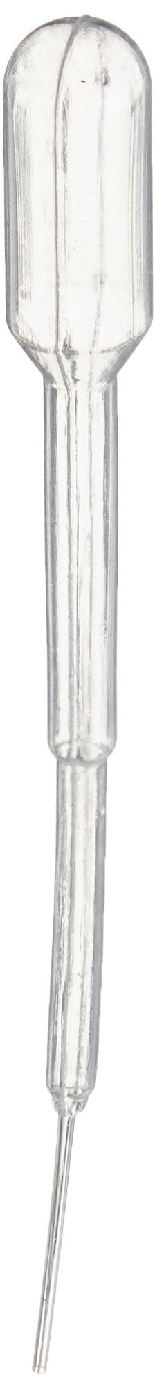 [AUSTRALIA] - Globe Scientific 134020-400 LDPE Fine Tip Transfer Pipet, Non-Sterile, 104mm Length, 1.5mL Capacity (Box of 400) 104mm Length, 1.5mL Capacity, Box of 400 