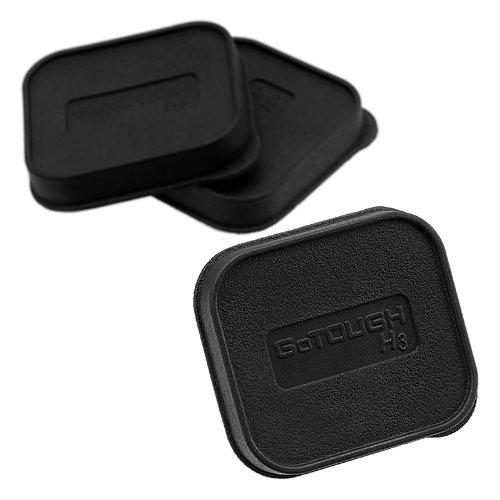 Fotodiox Pro GoTough 3X Replacement Housing Caps Compatible with HERO3 Standard Housing (Will NOT fit The HERO3+/4 Slim Housing Case) Set of 3