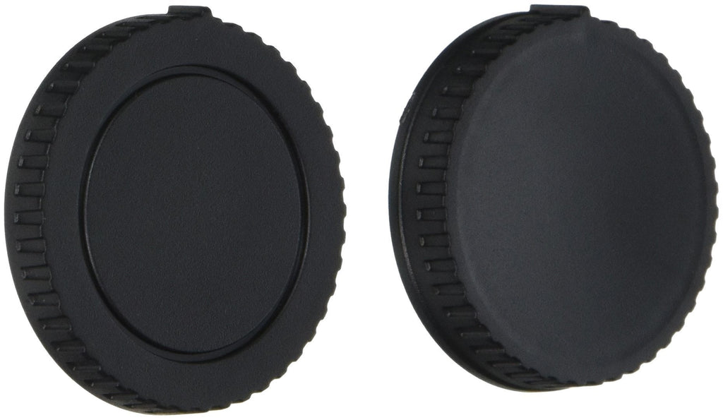 Movo Photo Lens Mount Cap and Body Cap for Nikon 1 Mirrorless Camera