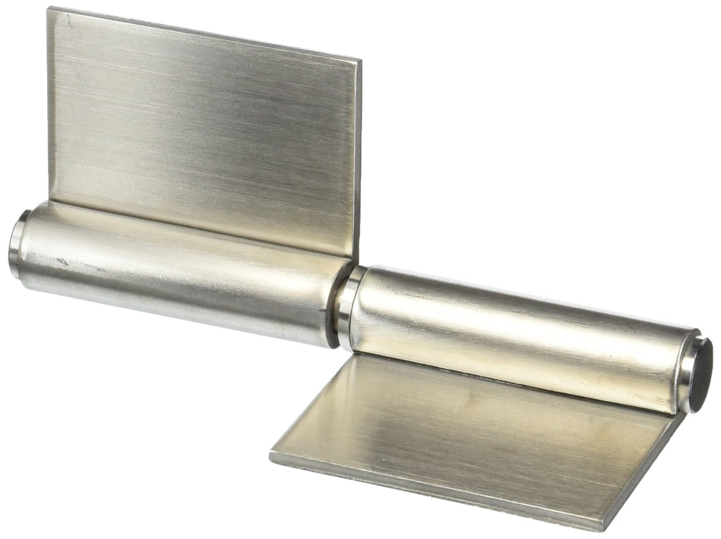 Sugatsune S-6166-6-R Weld On Lift Off Hinge, Stainless Steel 304, Brushed Finish, Right Handedness, 3mm Leaf Thickness, 110mm Open Width, 18mm Pin Diameter, 152mm Height