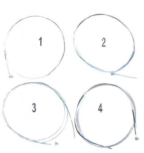 Full Set Size 4/4 Violin Strings Set Ball End Carbon Steel Nickel Alloy Wound SET 4/4