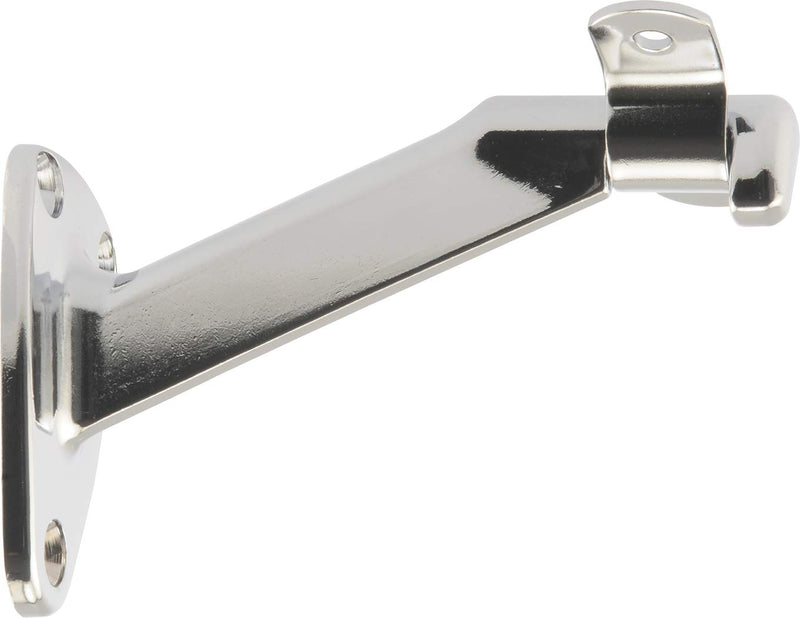 [AUSTRALIA] - Hillman Hardware Essentials 853409 Extended Neck Handrail Brackets Chrome 