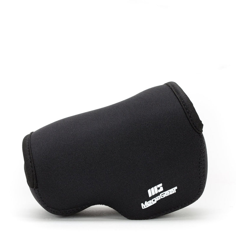 MegaGear ''Ultra Light'' Neoprene Camera Case Bag for Sony NEX-6, Sony NEX-7, Sony NEX-F3 with 16-50mm Lens (Black) Black