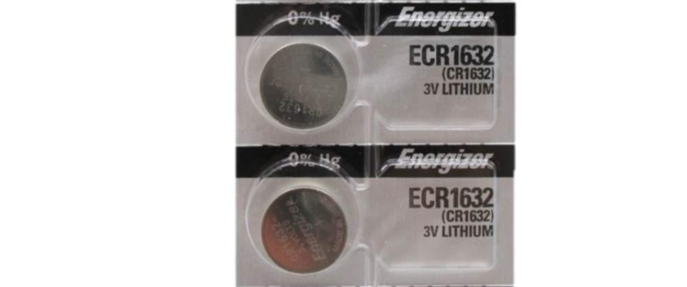 Energizer CR1632 Lithium Battery 3V (2 Batteries Per Pack)