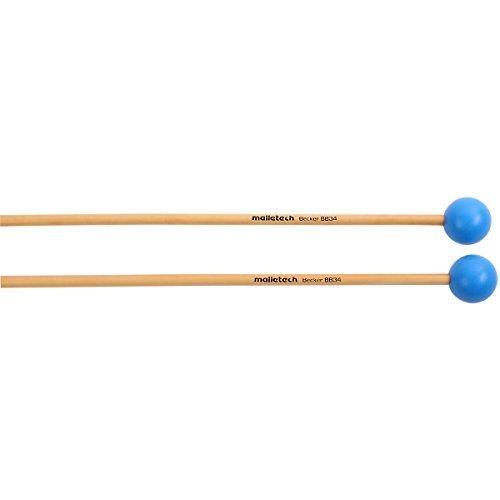 Malletech Bob Becker Xylophone Mallet - Medium Bright Blue Medium Hard