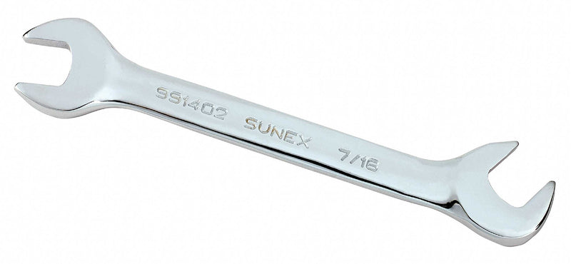 Sunex 991402A 7/16" Fully Polished Angle Head Wrench 7/16-inch