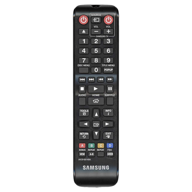 Samsung OEM Original AK59-00149A Blu-Ray Player Remote Control For SAMSUNG BD-F5100 FM51C BD-F5700 FM57C BD-H5100 HM51 BD-H5700 HM57C BD-H5900 HM59C BD-J5100 JM51C BD-J5700 JM57C BD-J5900 JM59C E5400