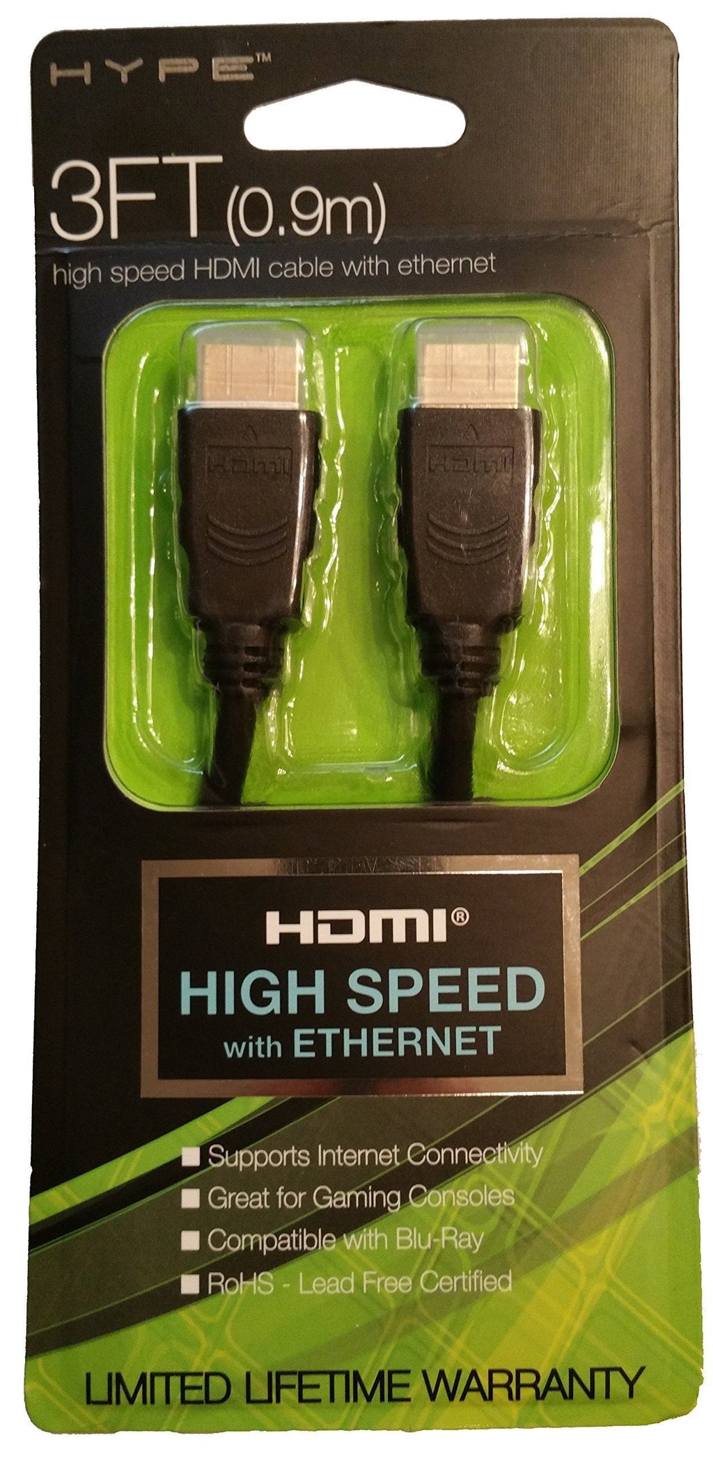 Hype High Speed Hdmi Cable with Ethernet