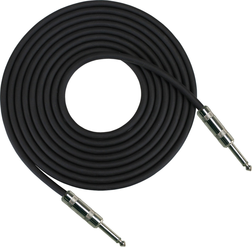 [AUSTRALIA] - StageMASTER SEG-25 25-Feet Instrument 1/4-Inch Straight Each End Connector Low Noise Shielded Cable 25 FT Straight to Straight 