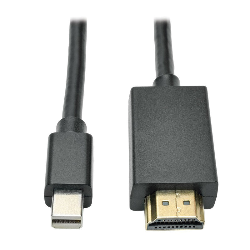 Tripp Lite Mini Displayport to HD Cable Adapter, MDP to HDMI (M/M), MDP2HDMI, 1080p, 6 ft. (P586-006-HDMI),Black 6 ft.